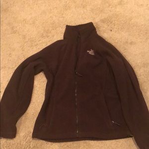 Brown north face jacket